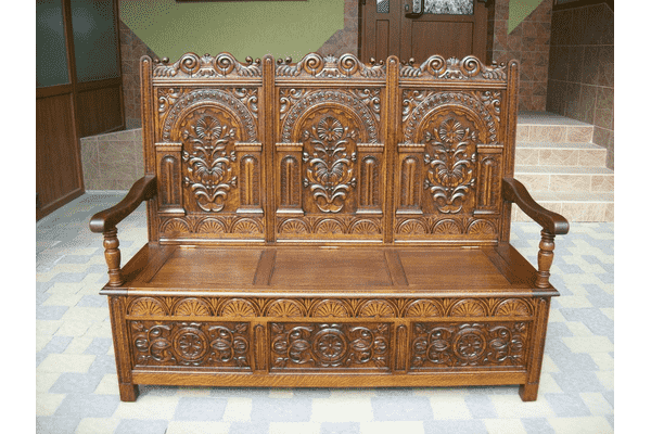 Антикварний деревяний бомбетель (6299) - ЛьвівМаркет Антикварний деревяний бомбетель (6299) - LvivMarket.net