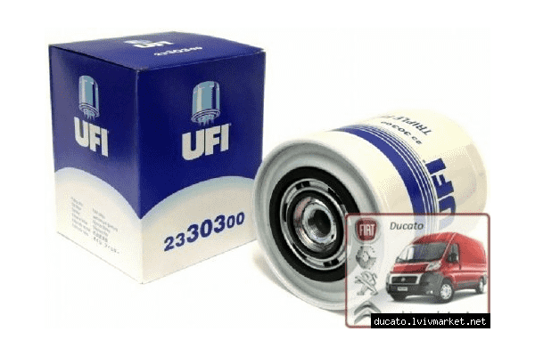 Масляный фильтр Renault - Master I (1980-1998) 71713782,1606267480,1109AQ,71753740,504006145, 2994057,UFI2330300 - LvivMarket.net
