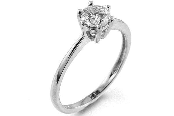 Заручальний перстень срібний купити - LvivMarket.net