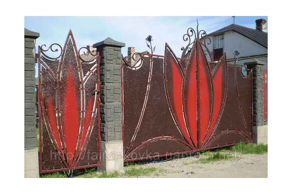Ковані ворота 650 - LvivMarket.net