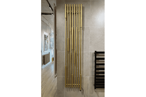 Електричний радіатор Terma CANE 1900x390 Brass, з теном ONE з правої сторони - ЛьвівМаркет Електричний радіатор Terma CANE 1900x390 Brass, з теном ONE з правої сторони - LvivMarket.net