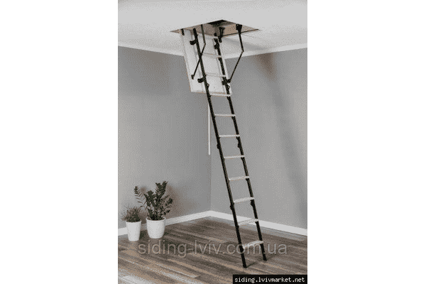 Сходи на горище Оман Mini TERMO 100х70 (Оман Міні) - ЛьвівМаркет Сходи на горище Оман Mini TERMO 100х70 (Оман Міні) - LvivMarket.net