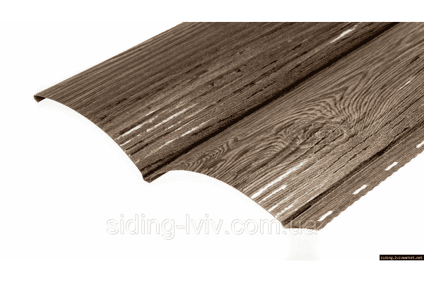 Блок-хаус металевий сайдинг Темне дерево - ЛьвівМаркет Блок-хаус металевий сайдинг Темне дерево - LvivMarket.net