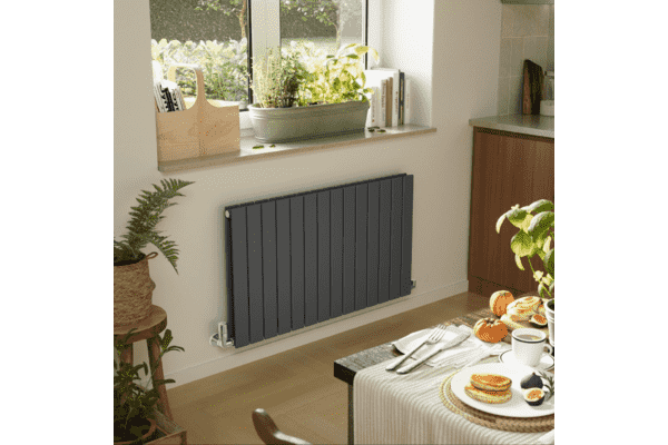 Горизонтальний дизайн-радiатор Terma FORTE V20 550x1254, Black mat - ЛьвівМаркет Горизонтальний дизайн-радiатор Terma FORTE V20 550x1254, Black mat - LvivMarket.net