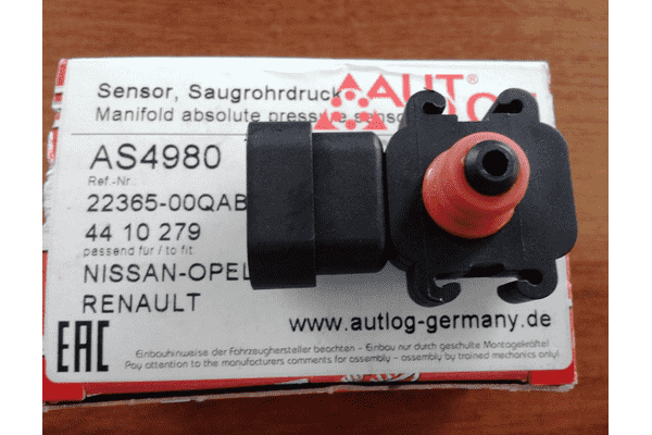 Датчик давления воздуха во впускном коллекторе Renault Kangoo (1997-2007) 1.5DCi 7700111957,4410279,91167213,2236500QAB,AS4980 - ЛьвівМаркет Датчик давления воздуха во впускном коллекторе Renault Kangoo (1997-2007) 1.5DCi 7700111957,4410279,91167213,2236500QAB,AS4980 - LvivMarket.net