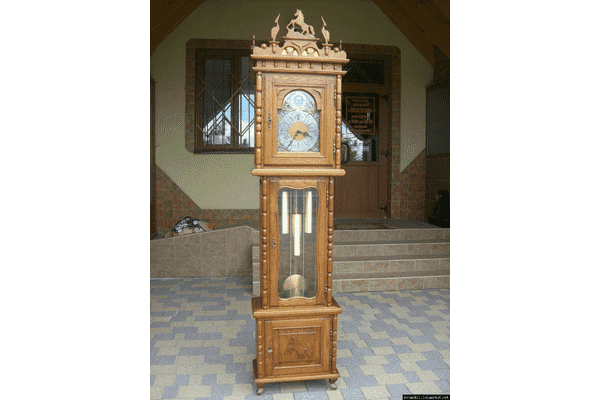 Годинник напольний (дуб,масив) (4326) - ЛьвівМаркет Годинник напольний (дуб,масив) (4326) - LvivMarket.net