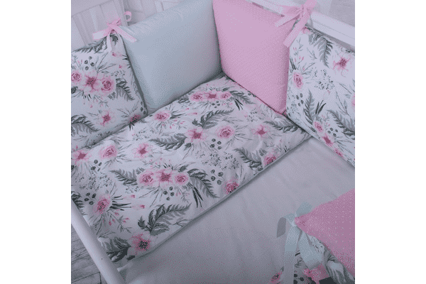 Комплект Маленька Соня Baby Design Premium Flowers без балдахіну - ЛьвівМаркет Комплект Маленька Соня Baby Design Premium Flowers без балдахіну - LvivMarket.net