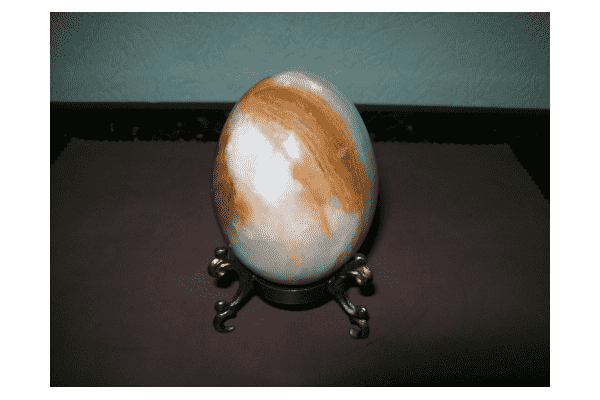 Яйце з оніксу на підставці (3574).ДНІПРО - LvivMarket.net