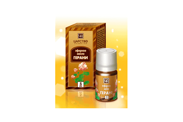 Ефірне масло герані,  Квіта,  5мл - ЛьвівМаркет Ефірне масло герані,  Квіта,  5мл - LvivMarket.net