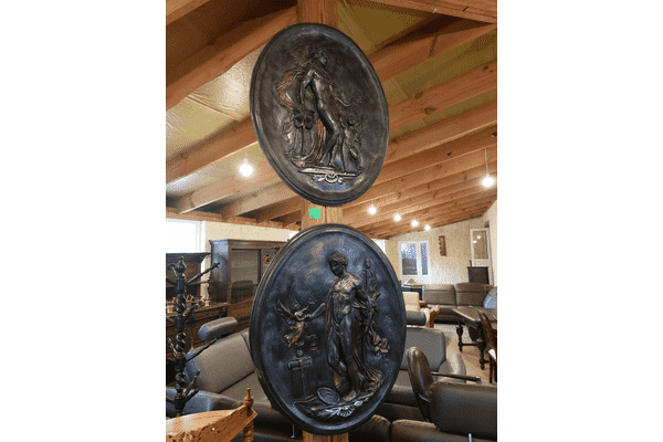 Пара настінних гіпсових картин-панно  (4290) - ЛьвівМаркет Пара настінних гіпсових картин-панно  (4290) - LvivMarket.net