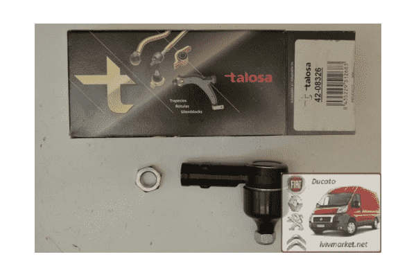 Наконечник рулевой Пежо Эксперт / Peugeot Expert 9404059080 TALOSA TAL 8326 - ЛьвівМаркет Наконечник рулевой Пежо Эксперт / Peugeot Expert 9404059080 TALOSA TAL 8326 - LvivMarket.net