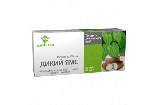 Препарат «Дикий Ямс» №30 - ЛьвівМаркет Препарат «Дикий Ямс» №30 - LvivMarket.net