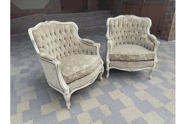 Пара мяких крісел Луї (6780) - ЛьвівМаркет Пара мяких крісел Луї (6780) - LvivMarket.net