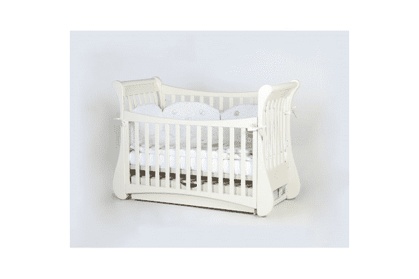 Ліжечко Верес Соня ЛД-20 слонова кістка, маятник з шухлядою - ЛьвівМаркет Ліжечко Верес Соня ЛД-20 слонова кістка, маятник з шухлядою - LvivMarket.net