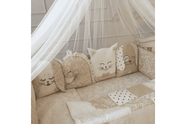 Комплект Маленька Соня Baby Design Chudiki Classic бежевий  без балдахіну - ЛьвівМаркет Комплект Маленька Соня Baby Design Chudiki Classic бежевий  без балдахіну - LvivMarket.net