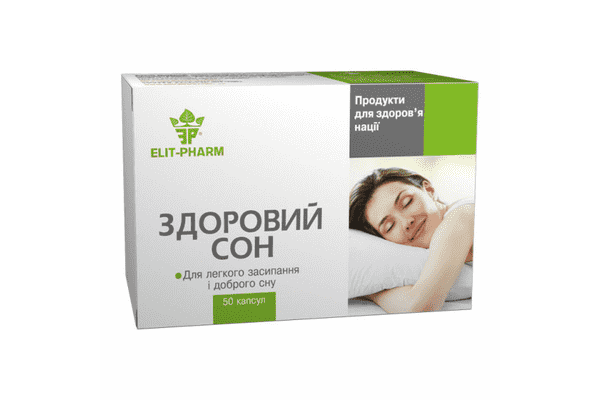 Дієтична добавка Здоровий Сон №50 Elit-pharm - ЛьвівМаркет Дієтична добавка Здоровий Сон №50 Elit-pharm - LvivMarket.net
