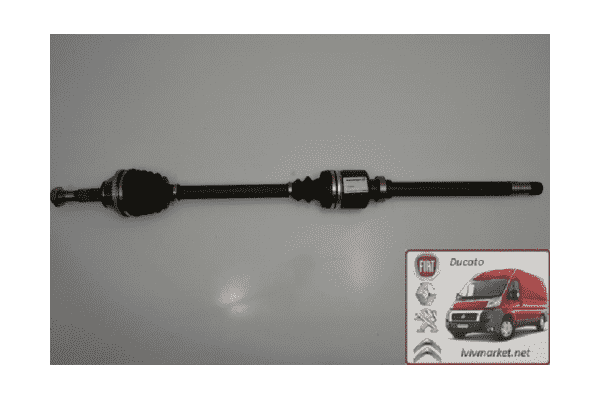 Полуось правая (R15) с ABS 28/41 шлицов Фиат Дукато / Fiat Ducato 230 (1994-2002) 1491240080, 1361281080, EXPC9016A, FT27041, 96214540, 71753964, CT-8-8090A, 210036,1463108080 - ЛьвівМаркет Полуось правая (R15) с ABS 28/41 шлицов Фиат Дукато / Fiat Ducato 230 (1994-2002) 1491240080, 1361281080, EXPC9016A, FT27041, 96214540, 71753964, CT-8-8090A, 210036,1463108080 - LvivMarket.net