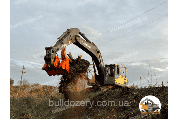 Зміцнення берегової лінії екскаватором та бульдозером - ЛьвівМаркет Зміцнення берегової лінії екскаватором та бульдозером - LvivMarket.net