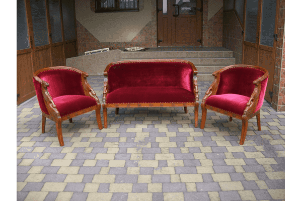 Комплект мяких меблів з Лебедями (6281) - LvivMarket.net