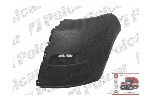 Клык бампера передний левый Fiat Ducato 7401FH PEUGEOT 7401FH, 5510-00-2097903P - LvivMarket.net