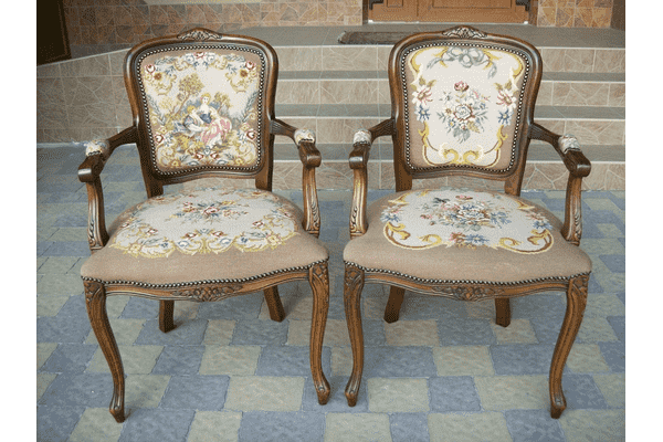 Комплект крісел в стилі Луї (6304) - ЛьвівМаркет Комплект крісел в стилі Луї (6304) - LvivMarket.net