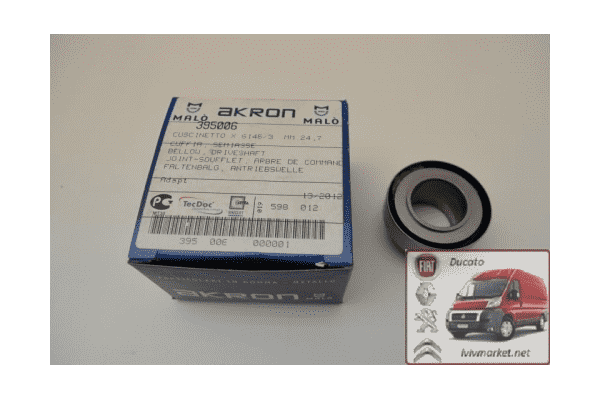 Сальник полуоси левой 23x47.3x27.2 Фиат Добло / Fiat Doblo (2000-2005) 7625542 AKRON MA395/006 - ЛьвівМаркет Сальник полуоси левой 23x47.3x27.2 Фиат Добло / Fiat Doblo (2000-2005) 7625542 AKRON MA395/006 - LvivMarket.net