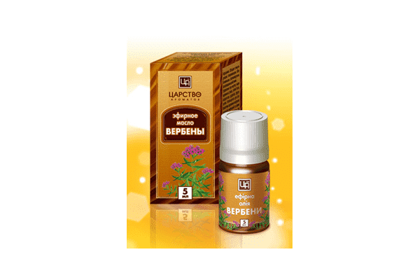 Ефірне масло вербени,  Квіта,  5мл - ЛьвівМаркет Ефірне масло вербени,  Квіта,  5мл - LvivMarket.net