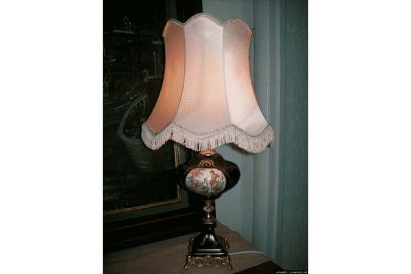 Настільна лампа (кераміка) (5033). ДНІПРО - LvivMarket.net