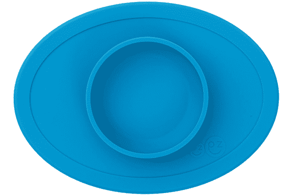 Силіконова миска килимок EZPZ (блакитна) - LvivMarket.net
