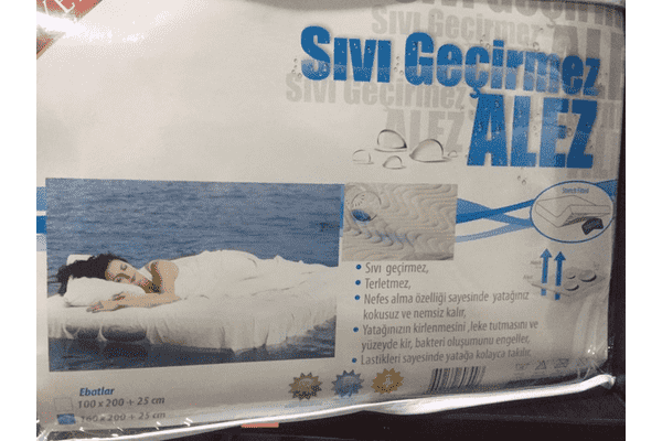 Наматрасник Le Vele – Alez «водонепроникний» 160*200+25 см - ЛьвівМаркет Наматрасник Le Vele – Alez «водонепроникний» 160*200+25 см - LvivMarket.net