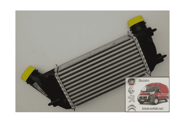 Радиатор интеркуллера Пежо Эксперт / Peugeot Expert III 1440068680 MAGNETI MARELLI MST204, NRF30192 - LvivMarket.net