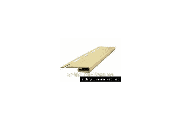 Фінішна планка 3,66 м для сайдингу FASIDING Фасайдинг - ЛьвівМаркет Фінішна планка 3,66 м для сайдингу FASIDING Фасайдинг - LvivMarket.net