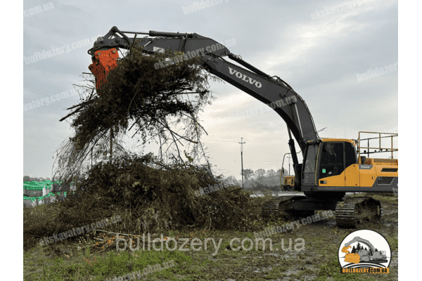 Гусеничний екскаватор Volvo 300 для викорчовування пнів та розліснення дерев. Викорчовувач пнів та дерев. Ощищення траншей,каналів - ЛьвівМаркет Гусеничний екскаватор Volvo 300 для викорчовування пнів та розліснення дерев. Викорчовувач пнів та дерев. Ощищення траншей,каналів - LvivMarket.net