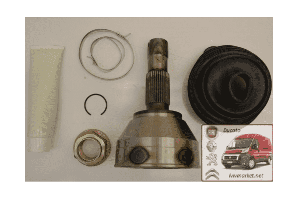 Шрус внешний R 16 без ABS (граната, шарнир,кулак) Ситроен Джампер / Citroen Jumper II  (2002-2006) 3272CN, 3272TY, 3272NF, EVR75824S,G1F009PC,LPRKPG358 - ЛьвівМаркет Шрус внешний R 16 без ABS (граната, шарнир,кулак) Ситроен Джампер / Citroen Jumper II  (2002-2006) 3272CN, 3272TY, 3272NF, EVR75824S,G1F009PC,LPRKPG358 - LvivMarket.net