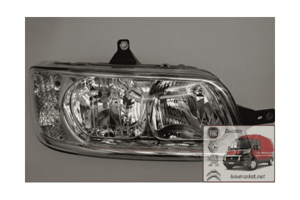 Фара передняя правая Peugeot Boxer II (2002-2006) 6208E2,1328425080,1347690080,1337815080,550-1130R-LD-EM - LvivMarket.net