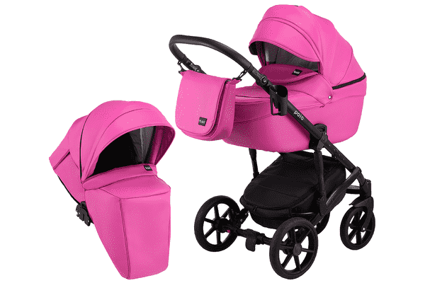Візок 2 в 1 Bair Polo (Black) шкіра 100% ( 30) - ЛьвівМаркет Візок 2 в 1 Bair Polo (Black) шкіра 100% ( 30) - LvivMarket.net