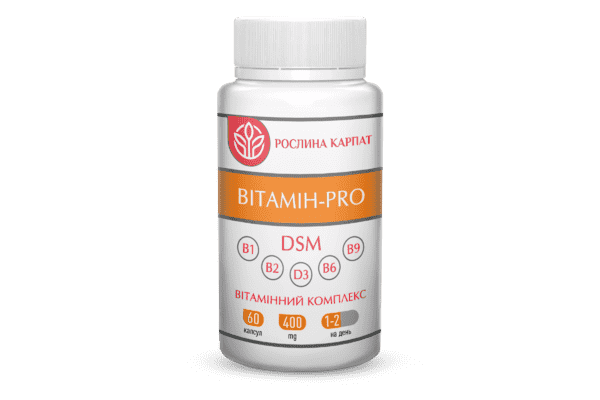 Вітамін - PRO 60 кап. - ЛьвівМаркет Вітамін - PRO 60 кап. - LvivMarket.net