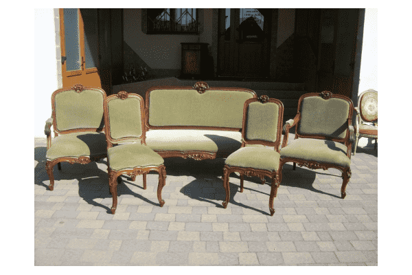 Комплект мяких меблів в стилі Луї (1950) - LvivMarket.net