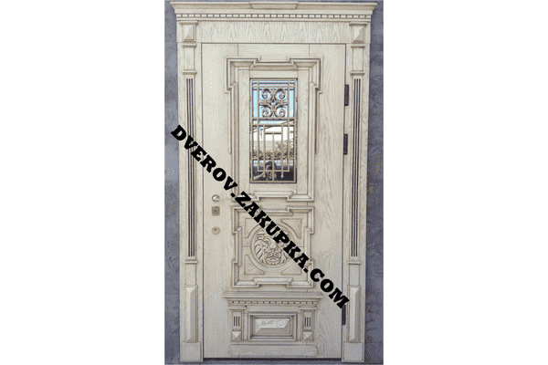 Бронедвері  білі патина - ЛьвівМаркет Бронедвері  білі патина - LvivMarket.net