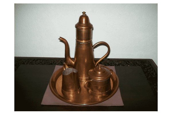 Кавовий сервіз (мідь,латунь) (3570) - ЛьвівМаркет Кавовий сервіз (мідь,латунь) (3570) - LvivMarket.net