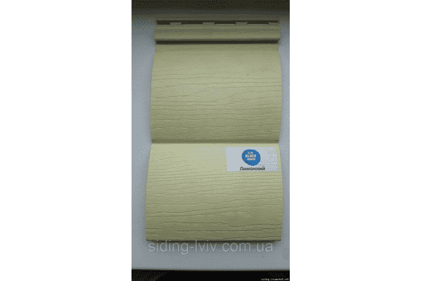 Блок Хаус вініловий Альта-Профіль Лимонний 3,66 м Сайдинг блок хаус Слім - ЛьвівМаркет Блок Хаус вініловий Альта-Профіль Лимонний 3,66 м Сайдинг блок хаус Слім - LvivMarket.net