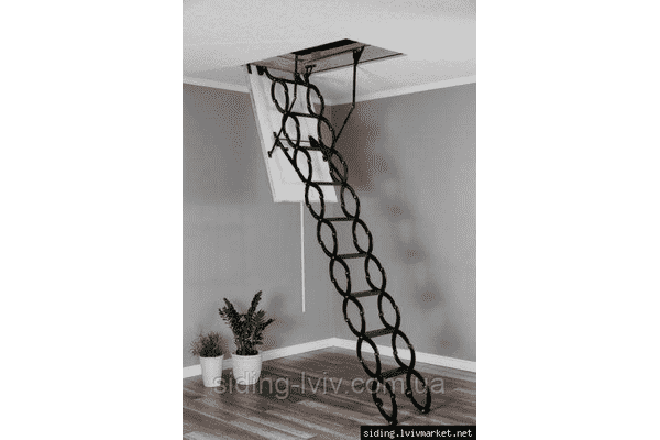 Горищні сходи Nozycowe FLEX TERMO 120x70 Oman (Ножицові Ножничні Оман) - ЛьвівМаркет Горищні сходи Nozycowe FLEX TERMO 120x70 Oman (Ножицові Ножничні Оман) - LvivMarket.net