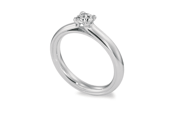 Перстень з діамантом - LvivMarket.net