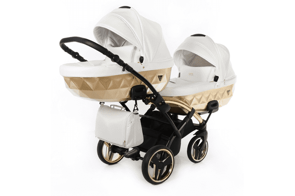 Візок універсальний для двійні 2 в 1 Junama Mirror Satin Duo Slim-06 - ЛьвівМаркет Візок універсальний для двійні 2 в 1 Junama Mirror Satin Duo Slim-06 - LvivMarket.net