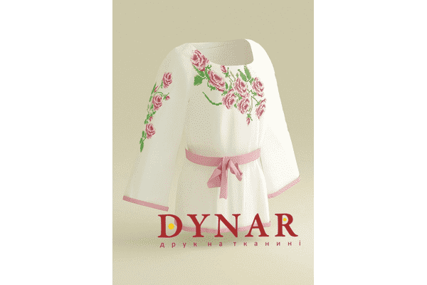 Заготовка жіночої сорочки "Троянди" - LvivMarket.net