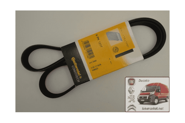 Ремень ручейковый 6 PK 1217 Fiat Scudo CONTITECH 6 PK 1217 - ЛьвівМаркет Ремень ручейковый 6 PK 1217 Fiat Scudo CONTITECH 6 PK 1217 - LvivMarket.net