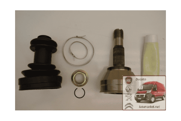 Шрус внешний R 15 без ABS (граната, кулак, шарнир) Fiat Ducato 244 (2002-2006) G1F019PC 1495537080 - ЛьвівМаркет Шрус внешний R 15 без ABS (граната, кулак, шарнир) Fiat Ducato 244 (2002-2006) G1F019PC 1495537080 - LvivMarket.net