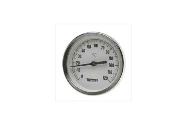 Термометр біметалічний з погружною гільзою T 63/50 - LvivMarket.net