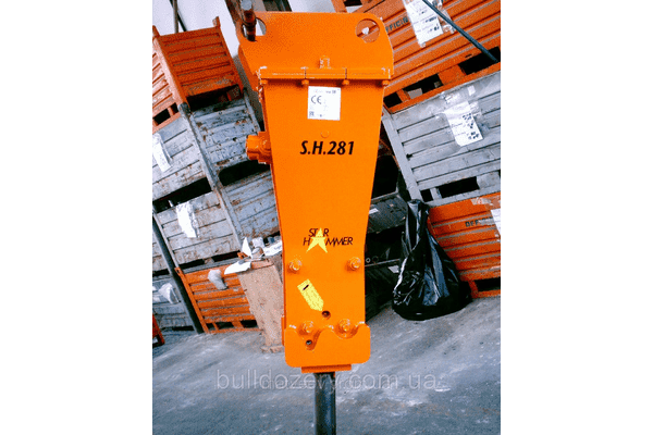 Гідравлічний молот 330 кг на JCB 3CX - LvivMarket.net