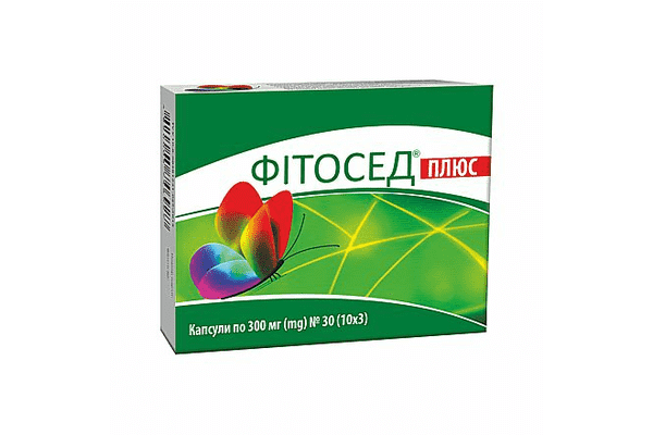 ФІТОСЕД® ПЛЮС,капсули по 300 мг №30 - ЛьвівМаркет ФІТОСЕД® ПЛЮС,капсули по 300 мг №30 - LvivMarket.net